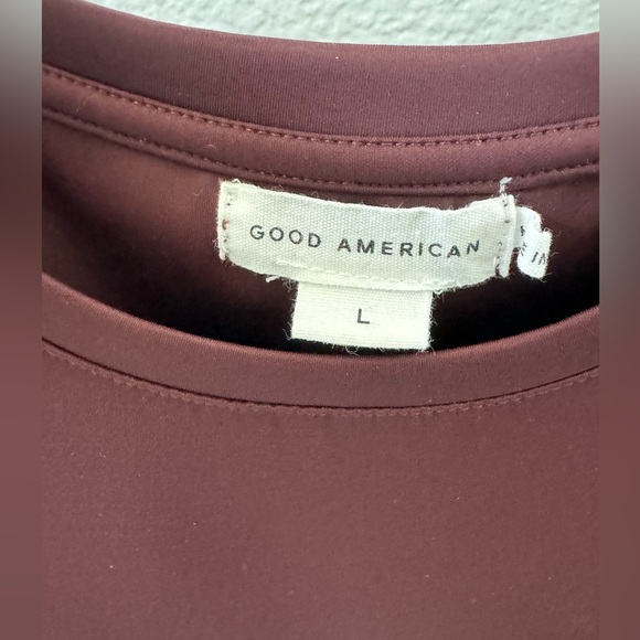 Good American Scuba Crewneck Longsleeve Bodysuit Large - Picture 6 of 7